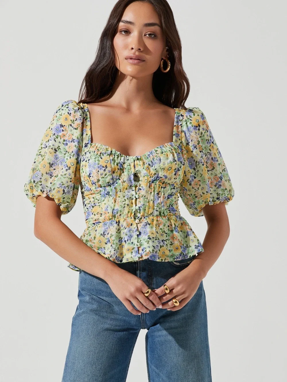 ASTR the Label Clairemont top